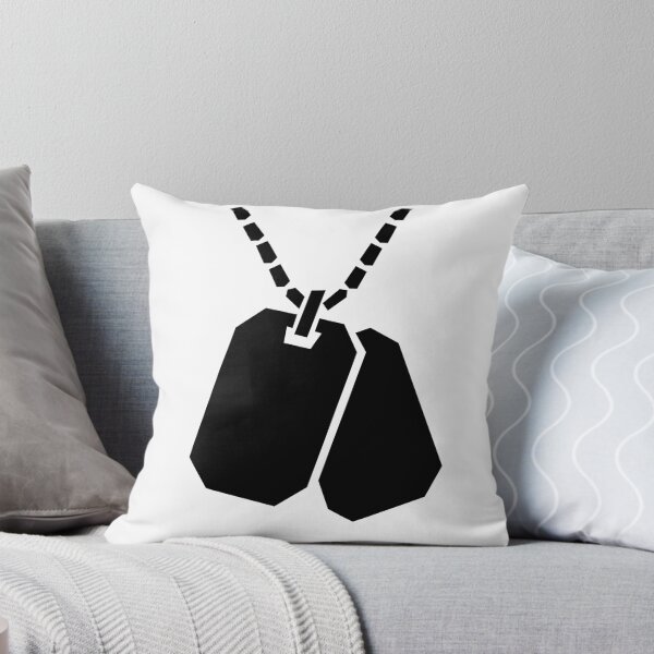 Item preview, Military Dog Tags – Minimalist Geometric Art designed and sold by matybrak.