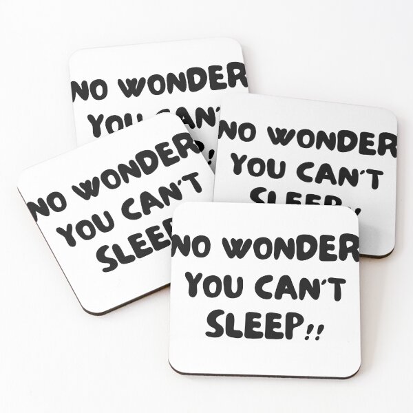 Item preview, no wonder you can't sleep designed and sold by lawkeytypo.