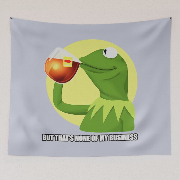 Item preview, Kermit Meme  designed and sold by LexieMoreno.