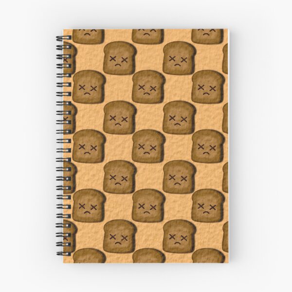 Item preview, Sad Toast Kawaii Bread Repeating Pattern designed and sold by Sucha art.