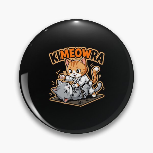 Item preview, K'Meowra Brazilian Jiu Jitsu Cat Martial Artist Humor designed and sold by PopStars1993.