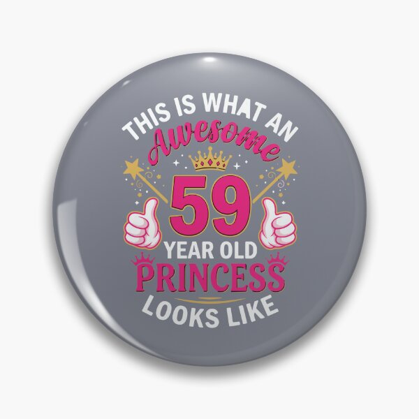 Item preview, This Is What An Awesome 59 Year Old Princess Looks Like 59th Birthday Woman designed and sold by SofiBlair.
