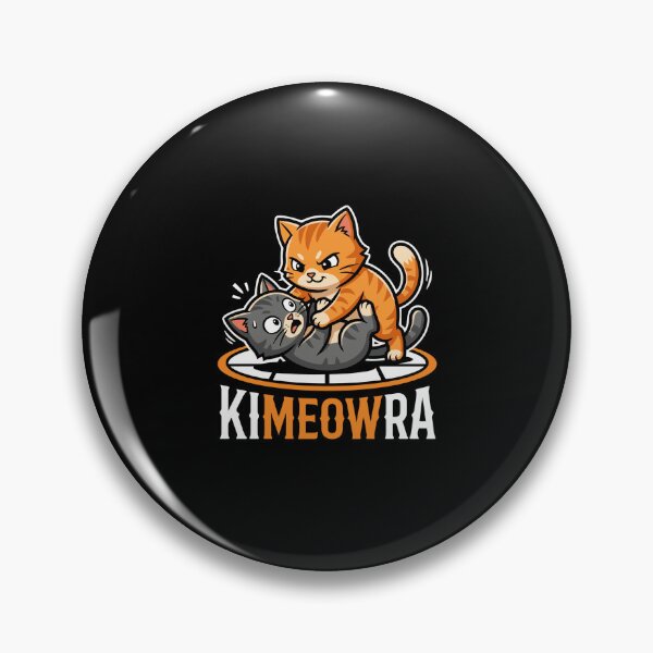 Item preview, Kimeowra Brazilian Jiu Jitsu Cat Fighter Grappling Pun designed and sold by PopStars1993.