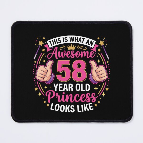 Item preview, This Is What An Awesome 58 Year Old Princess Looks Like 58th Birthday Woman Celebration designed and sold by SofiBlair.