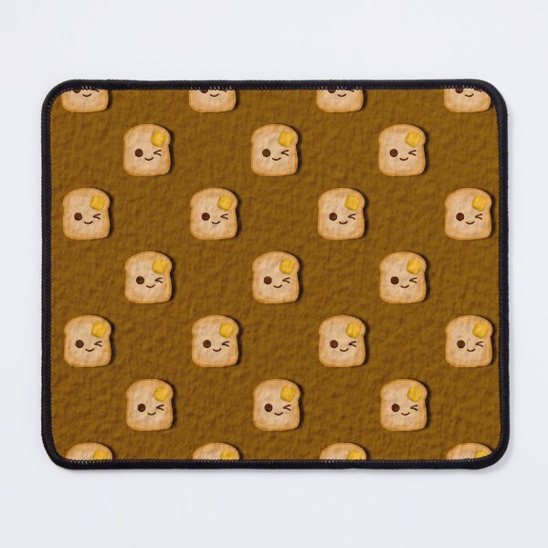 Item preview, Winking Butter Toast Dark Brown Pattern designed and sold by Sucha art.