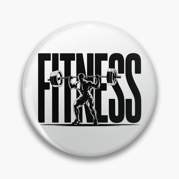 Item preview, Fitness Squat Barbell Bodybuilder Gym Silhouette designed and sold by LoFizzy.