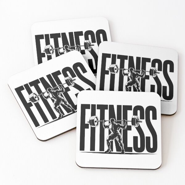 Item preview, Fitness Squat Barbell Bodybuilder Gym Silhouette designed and sold by LoFizzy.