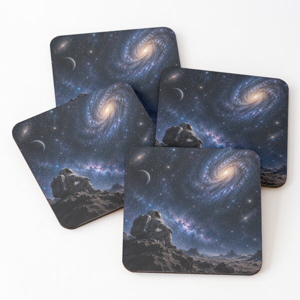 Item preview, Astronaut Night Sky Illustration designed and sold by SunshineSales.