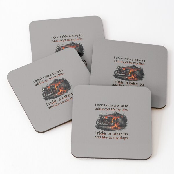 Item preview, Ride Life Days Adventure Cycle Art Quote-24 designed and sold by GunterSchwarz.