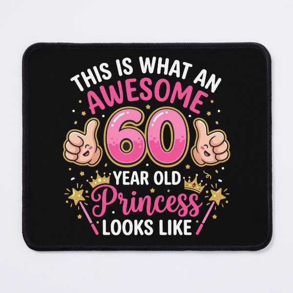 Item preview, This Is What An Awesome 60 Year Old Princess Looks Like Sixty Birthday Woman Milestone designed and sold by SofiBlair.