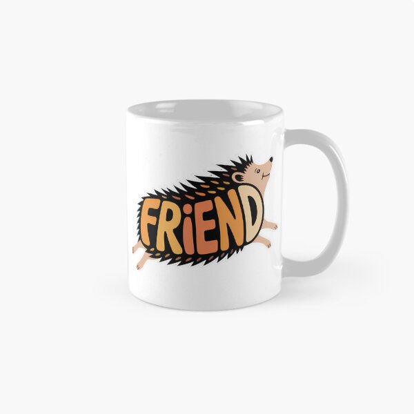 Item preview, Hedgehog Friend Cute Animal Lettering Gift designed and sold by LoFizzy.