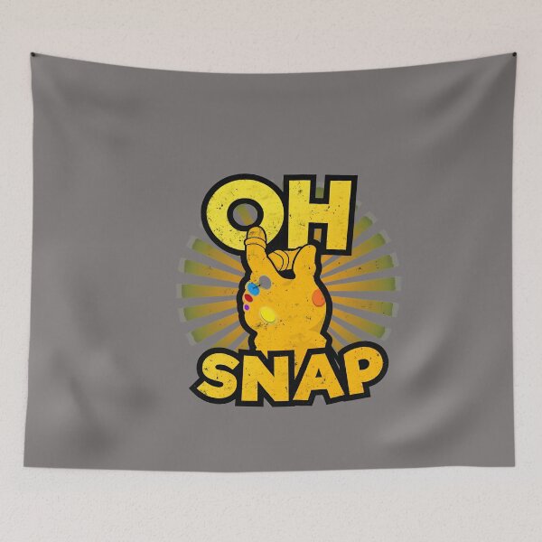 Item preview, OH SNAP Vintage Distressed Glove Snap Tee-20 designed and sold by CorinaHumm.