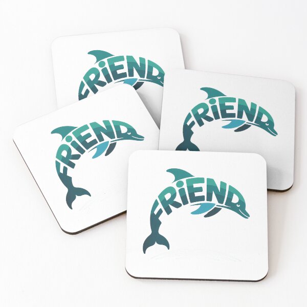 Item preview, Dolphin Friend Ocean Animal Lettering Gift designed and sold by LoFizzy.