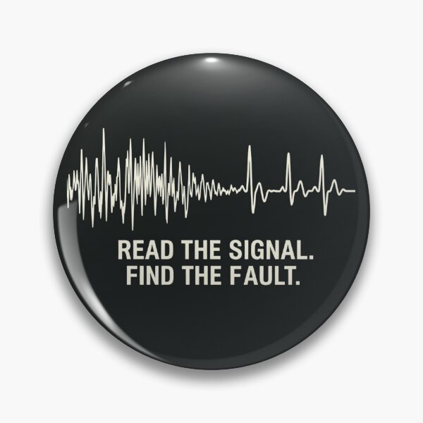 Item preview, Read the Signal Find the Fault – Condition Monitoring designed and sold by Amr Darwish Graphic designer.