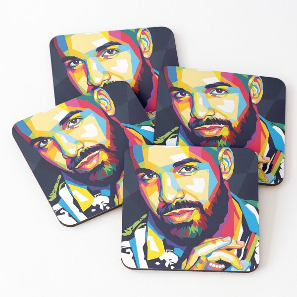 Item preview, Drake pop art designed and sold by Zamziri.