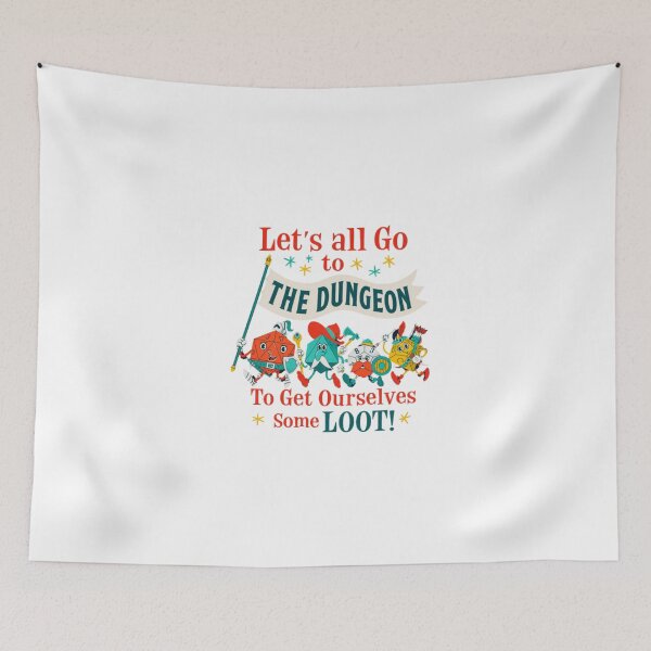 Item preview, Let's Go To The Dungeon To Get Some Loot Dungeon Master designed and sold by Massuccis.