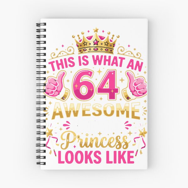 Item preview, This Is What An 64 Awesome Year Old Princess Looks Like 64th Birthday Woman  designed and sold by SofiBlair.