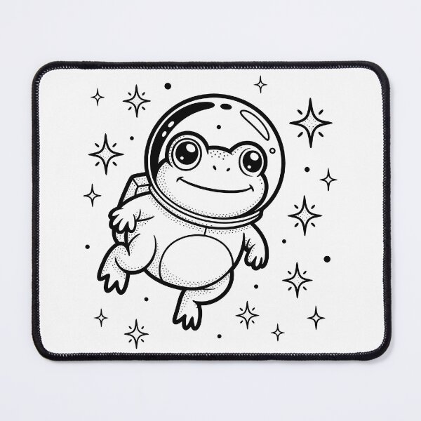 Item preview, Astronaut Frog Cute Space Cartoon Gift designed and sold by LoFizzy.