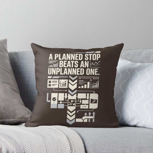 Item preview, Planned Stop vs Unplanned Downtime – Maintenance designed and sold by Amr Darwish Graphic designer.