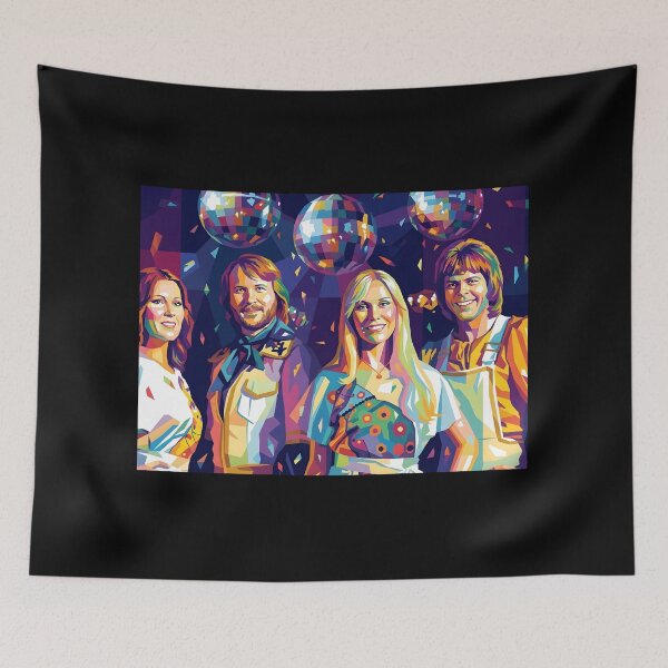 Item preview, Abba pop art designed and sold by Zamziri.