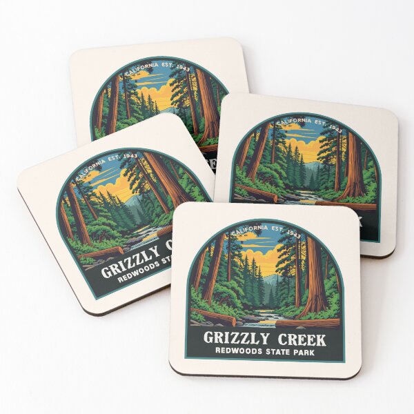 Item preview, Grizzly Creek Redwoods State Park (California), USA designed and sold by PinkandP.