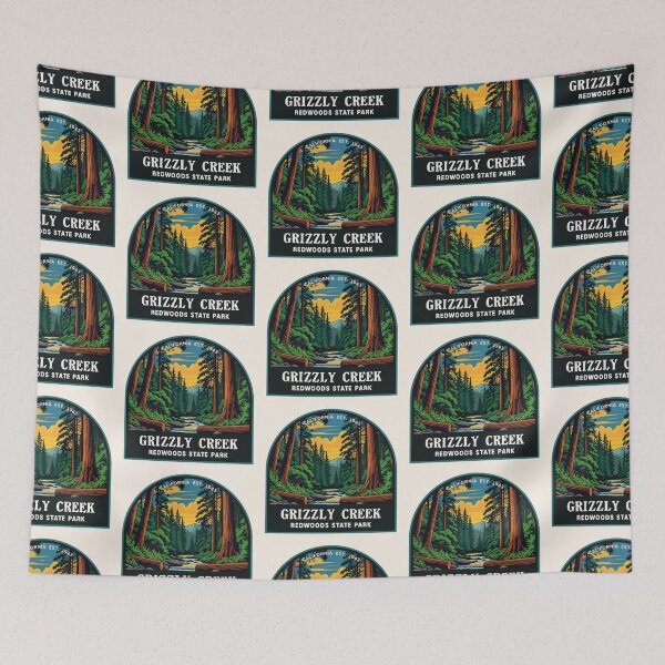 Item preview, Grizzly Creek Redwoods State Park (California), USA designed and sold by PinkandP.