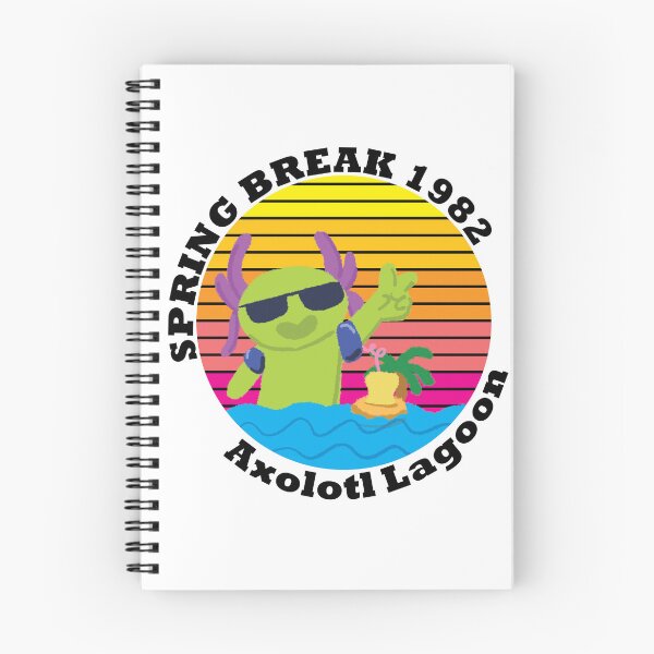 Item preview, Axolotl Lagoon, Spring Break 1982, Summer Break designed and sold by VODkmw.