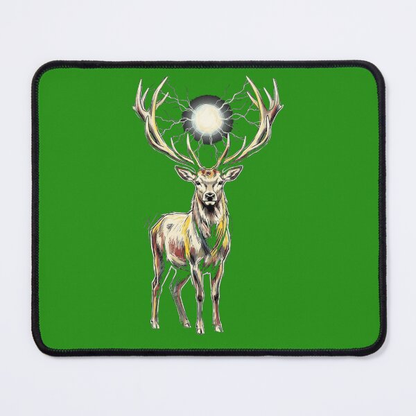 Item preview, Deer with light ball designed and sold by Why Not Art.