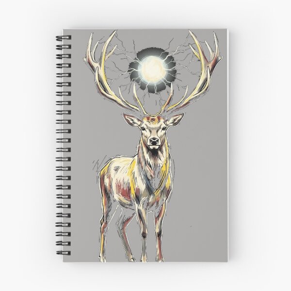 Item preview, Deer with light ball designed and sold by Why Not Art.
