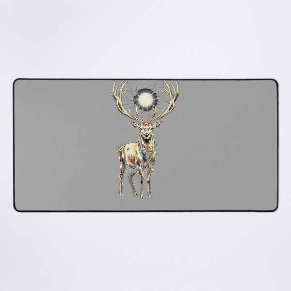 Item preview, Deer with light ball designed and sold by Why Not Art.