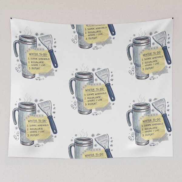 Item preview, Defrost Itinerary Design – Winter Commute Notes App Chic designed and sold by Luminari Creations.