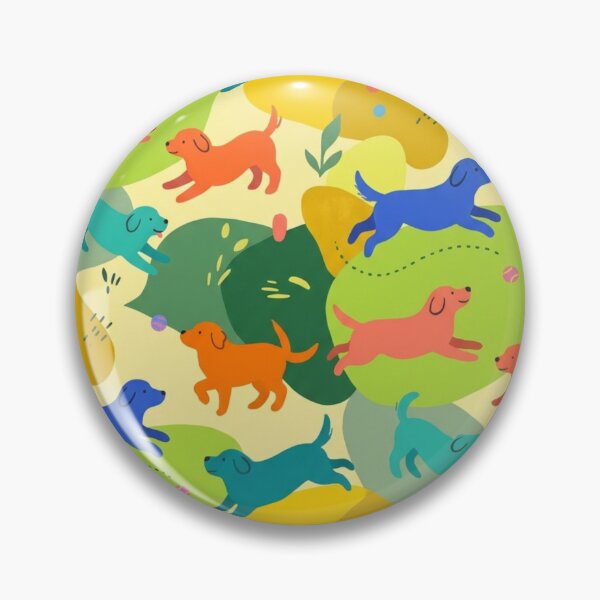 Item preview, Labrador Retriever Abstract Silhouette Pattern - Dogs Playing designed and sold by Goodthingstree.