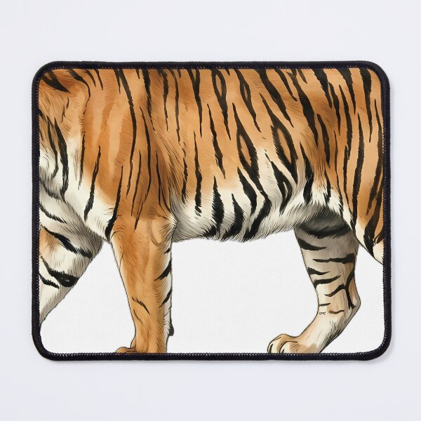 Item preview, Vintage Naturalist Walking Bengal Tiger — Antique Big Cat Art designed and sold by Catch333.