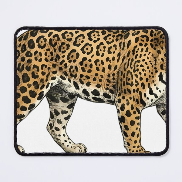 Item preview, Vintage Naturalist Padding Jaguar — Antique Big Cat Art designed and sold by Catch333.