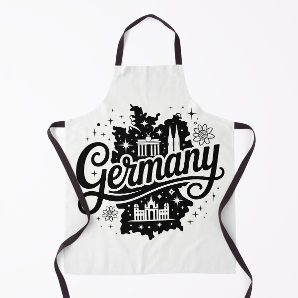 Item preview, Germany Retro Script Landmarks Berlin Cologne Souvenir designed and sold by LoFizzy.