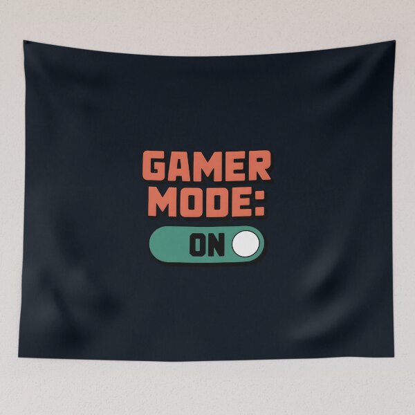 Item preview, Gamer Mode ON – Retro Gaming Humor designed and sold by Jollys-ArtShop.