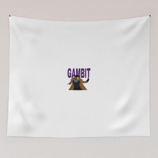 Item preview, gambit (w/ text, alt version) designed and sold by marvel stickers.