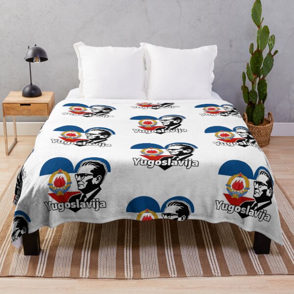 Item preview, Yugoslavia Heart & Tito Portrait – Retro Yugoslav Nostalgia designed and sold by TipTop GFX.