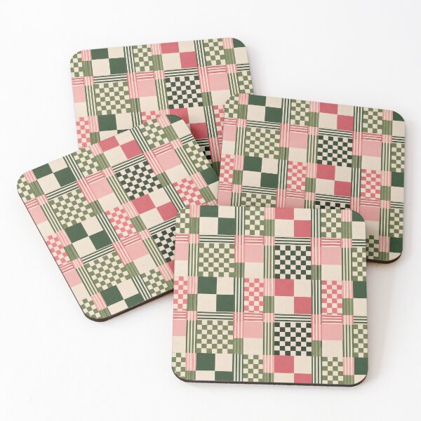 Item preview, Retro Christmas Checkerboard Plaid designed and sold by Dream Bloom Gallery.