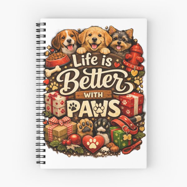 Item preview, Life Is Better With Paws designed and sold by Heneleena.