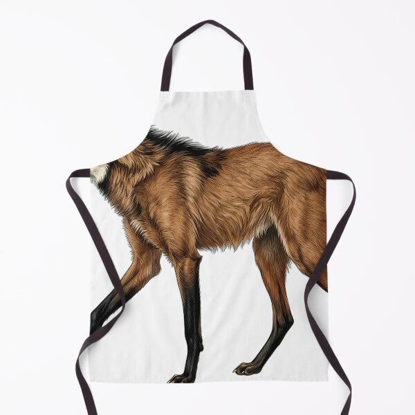 Item preview, Vintage Naturalist Striding Maned Wolf — Antique Wild Canid Art designed and sold by Catch333.