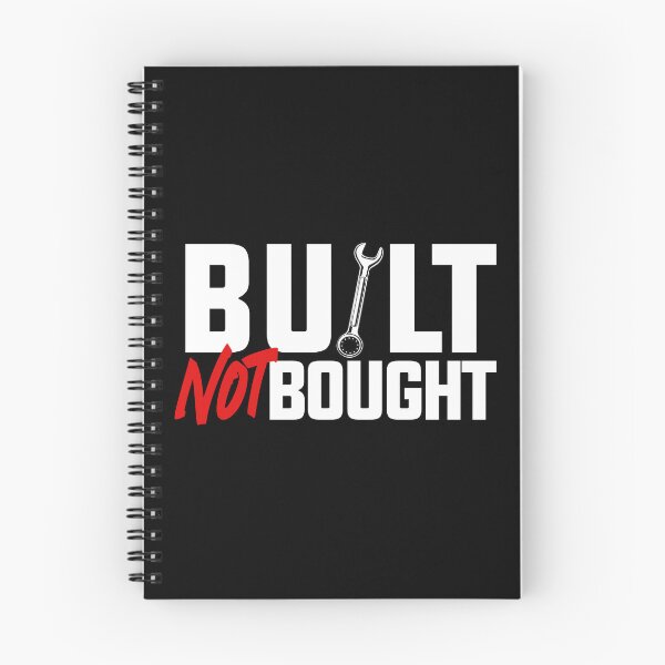Item preview, BUILT NOT BOUGHT (White) designed and sold by JioojiProject.