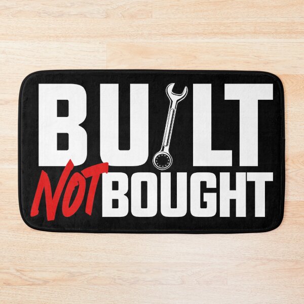 Item preview, BUILT NOT BOUGHT (White) designed and sold by JioojiProject.