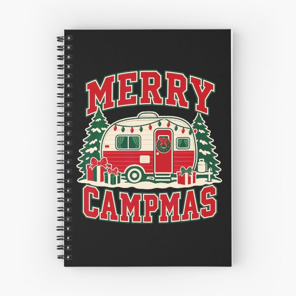 Item preview, Merry Campmas Retro Christmas Camper designed and sold by Hawel-3lih.