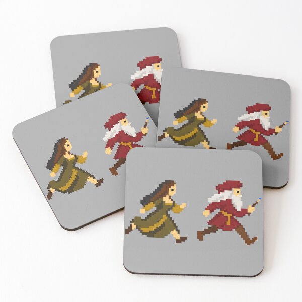 Item preview, Mona Lisa and Leonardo da Vinci Running designed and sold by RunningPixelCup.