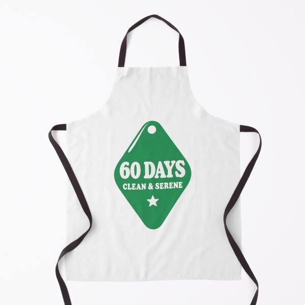 Item preview, 60 Days Clean – NA Keytag Gift designed and sold by Freekey Store.