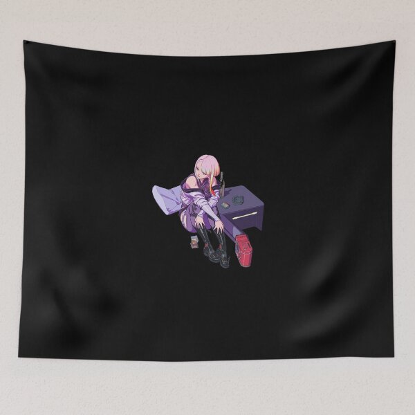 Item preview, Cyberpunk Girl Relaxing In Future Room designed and sold by alecias.