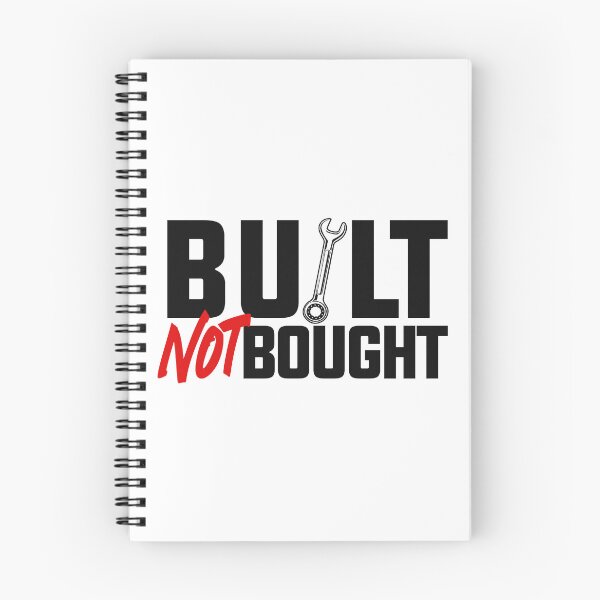 Item preview, BUILT NOT BOUGHT (Black) designed and sold by JioojiProject.