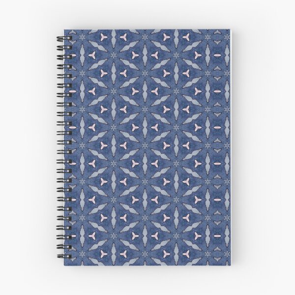 Item preview, Deep Indigo Slate Blue Soft Lilac Starburst Hexagonal Mosaic Mandala - Duvet Cover designed and sold by ArithraStudio.