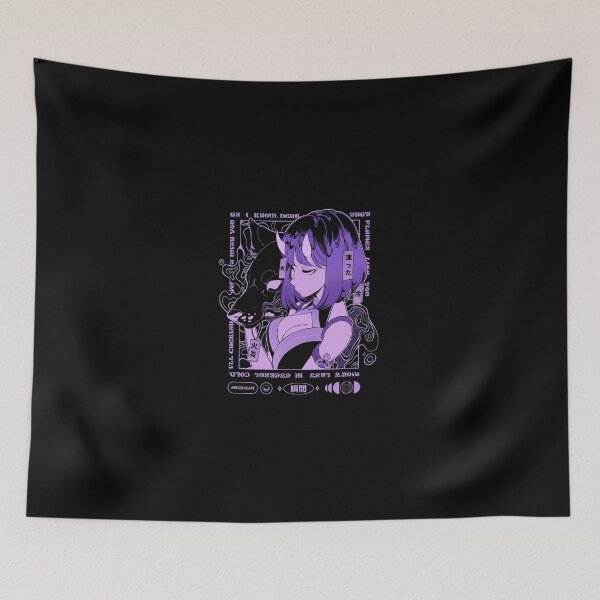Item preview, Dark Fantasy Purple Witch Anime Graphic designed and sold by alecias.